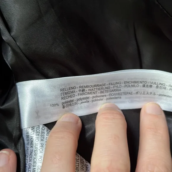 Zara Quilted Faux Leather Jacket NWT size small - Picture 11 of 11